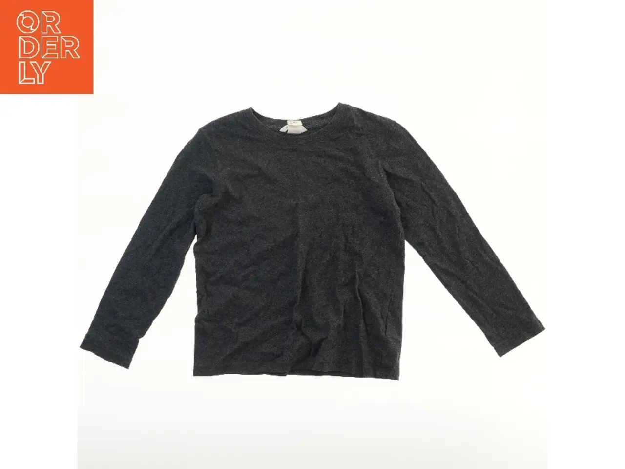 Billede 1 - Mørkegrå langærmet T-shirt fra H&M fra H&M (str. 122)