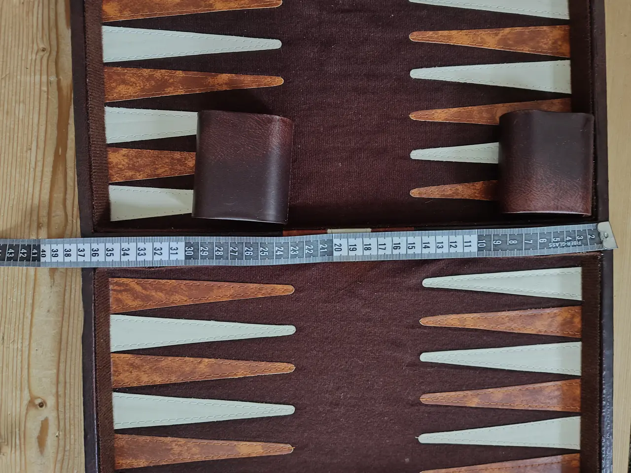 Billede 4 - Backgammon i kuffert Brætspil