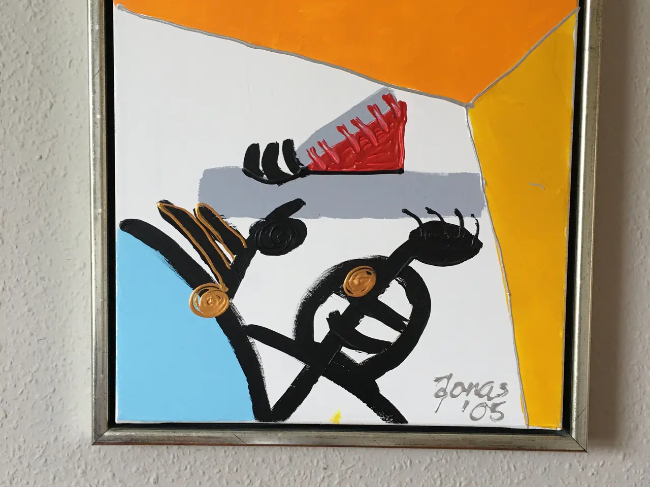 Billede 2 - 2 malerier, kunstner Jonas