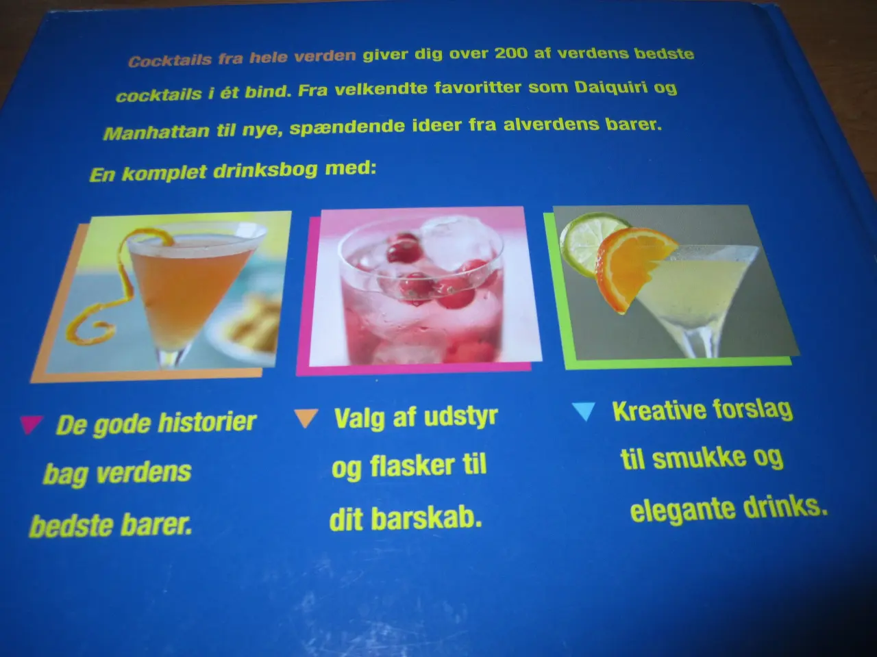 Billede 4 - David Biggs. COCKTAILS fra hele Verden.
