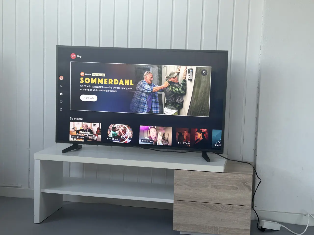 Billede 1 - Samsung TV inkl TV bænk