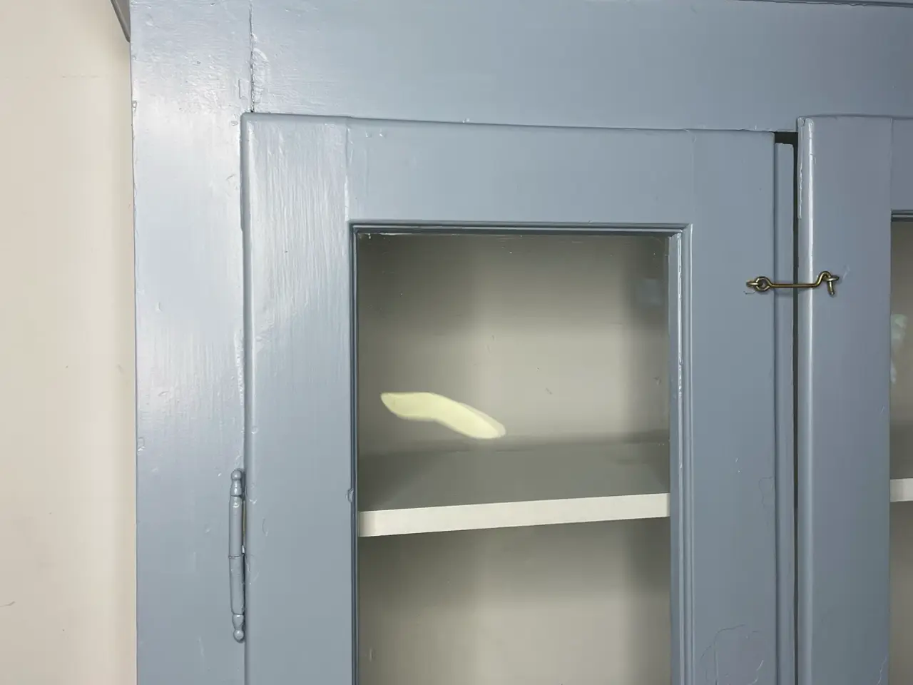 Billede 6 - 2,20cm høj vintage vitrine