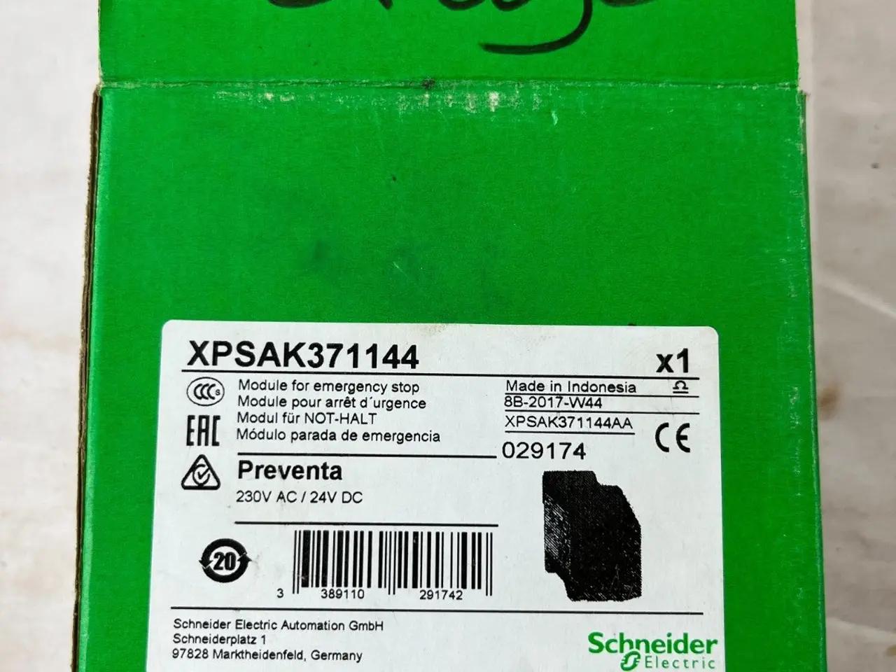 Billede 3 - Schneider Electric XPSAK371144 Preventa modul