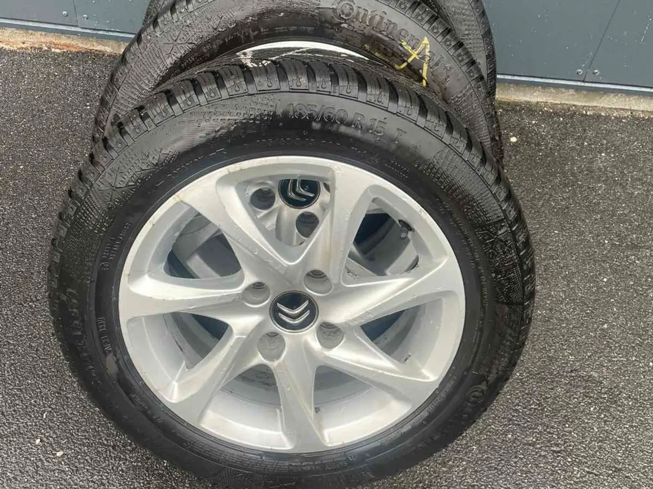 Billede 3 - 15 Originale Citroën,Peugeot Aluhjul med vinterdæk