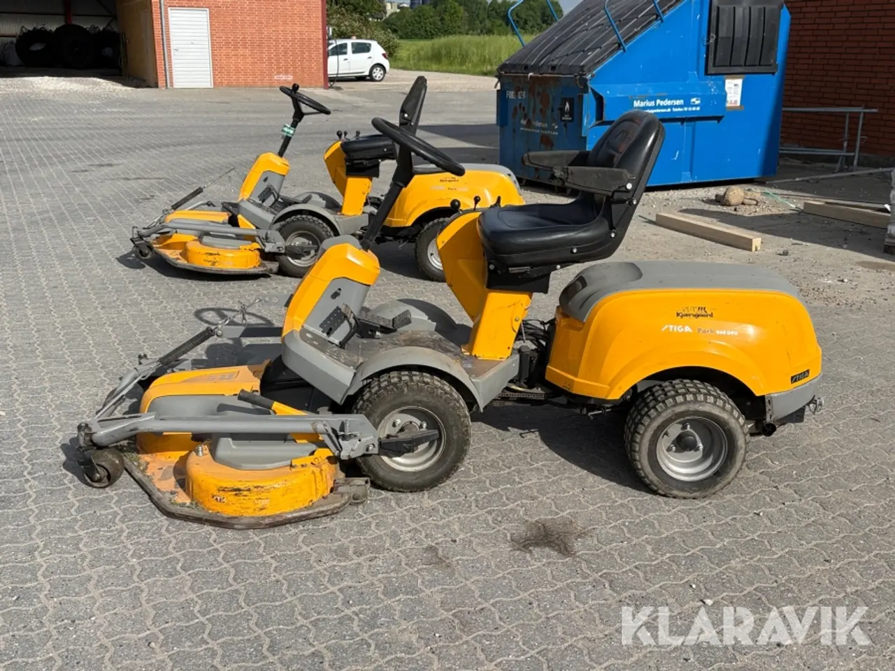 Billede 2 - Græsslåmaskine Stiga Park 540 DPX med Combi Pro 125
