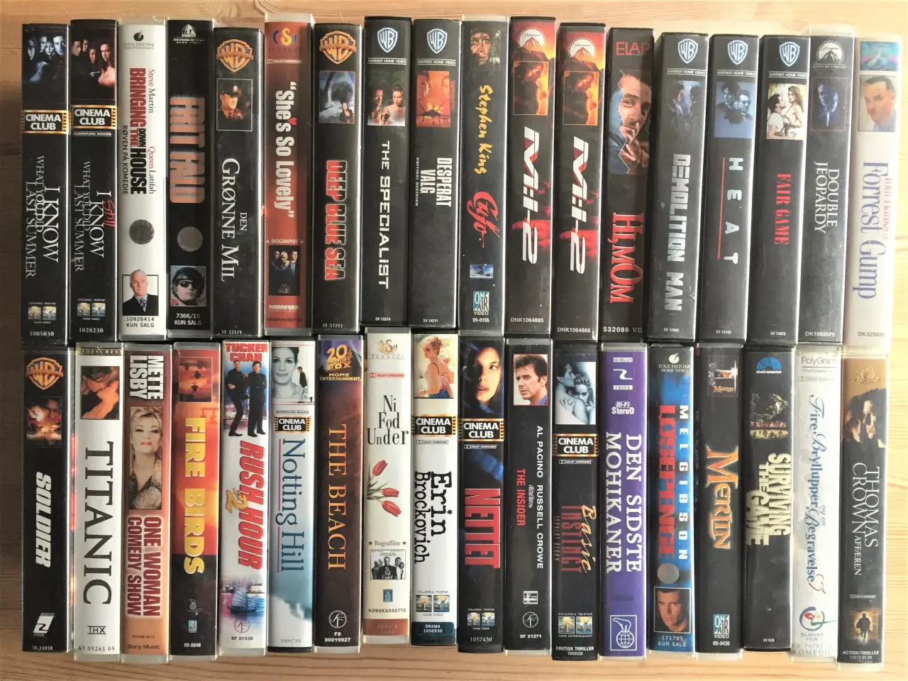 Billede 2 - TILBUD: VHS film, 108 stk.