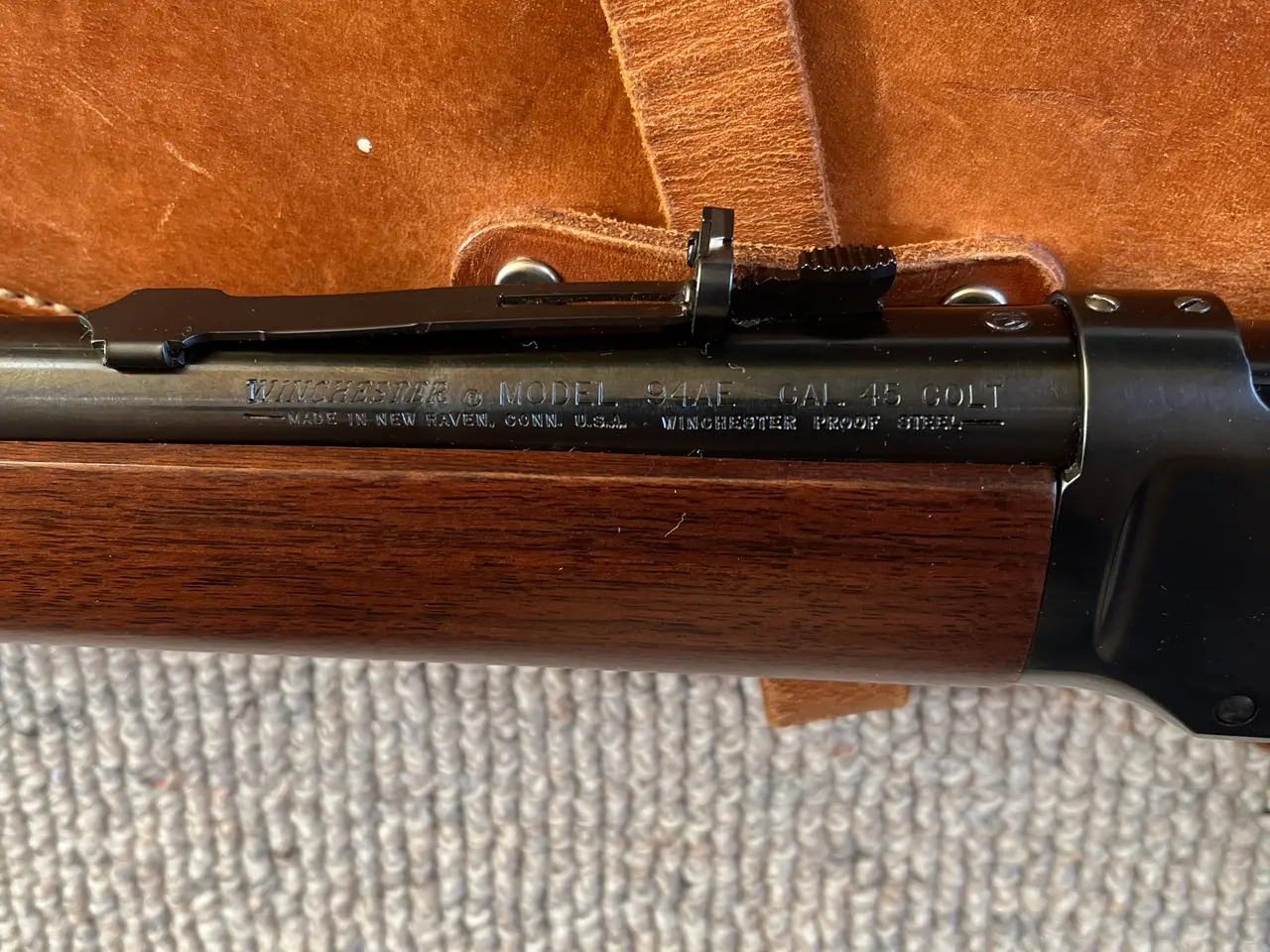 Billede 3 - Winchester Model 94 AE CAL. 45 COLT Karabin.