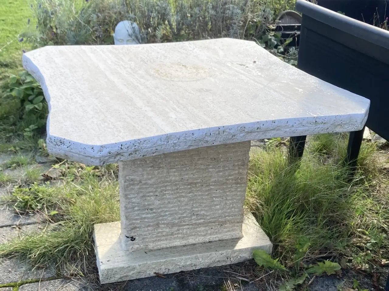 Billede 1 - Sidebord i marmor