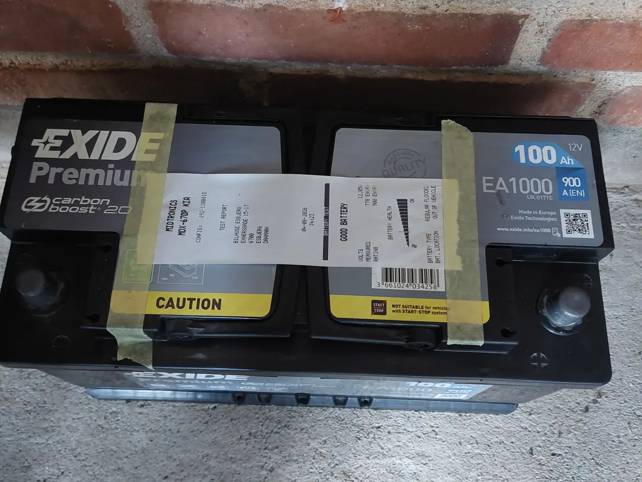 Billede 1 - 100 ah 12v batteri