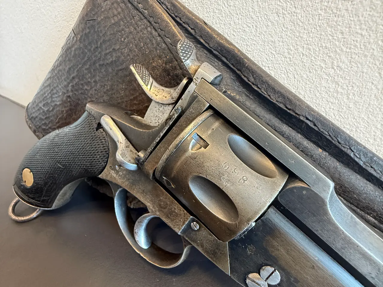 Billede 2 - Dansk Marinerevolver M/1891 med hylster – kræver s