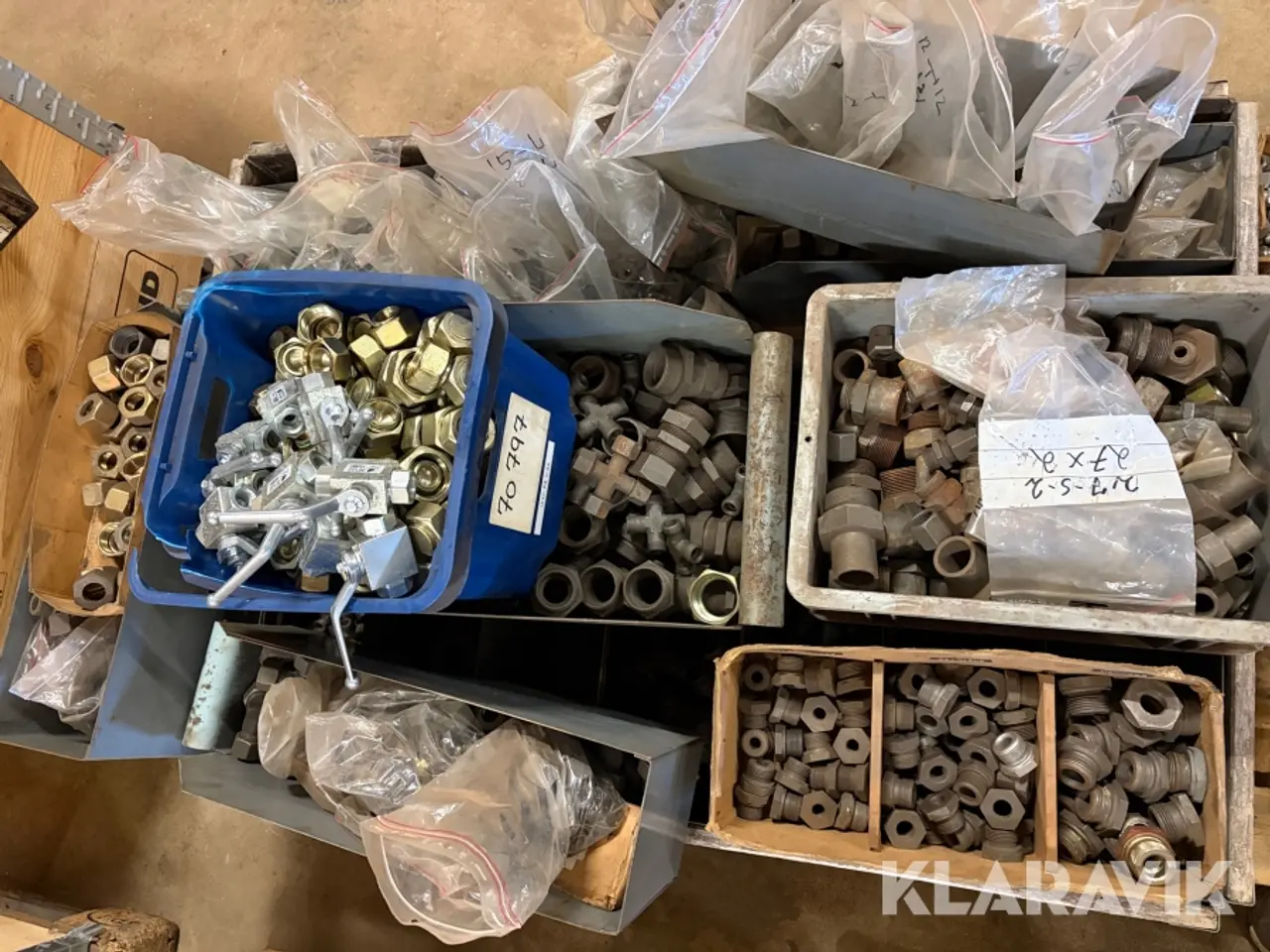Billede 1 - Lot - Fittings og kuglehaner - 1 palle