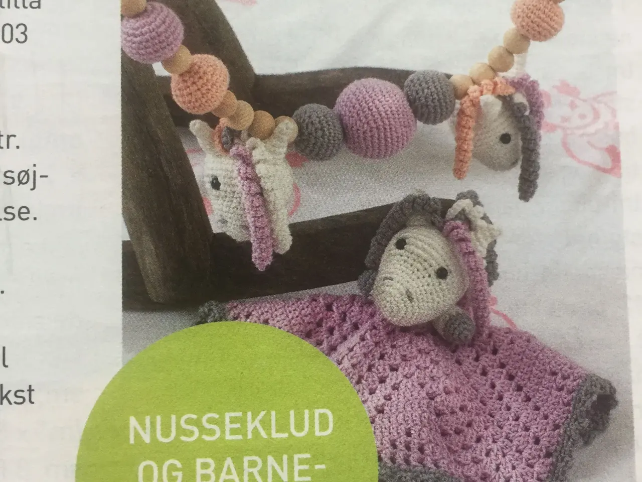 Billede 10 - Hækl kært legetøj til baby