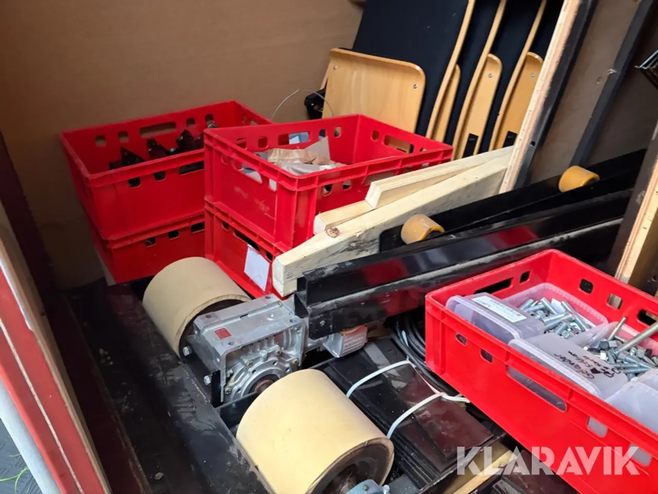 Billede 5 - Elektrisk tribune, opbevaret i 40-fods container