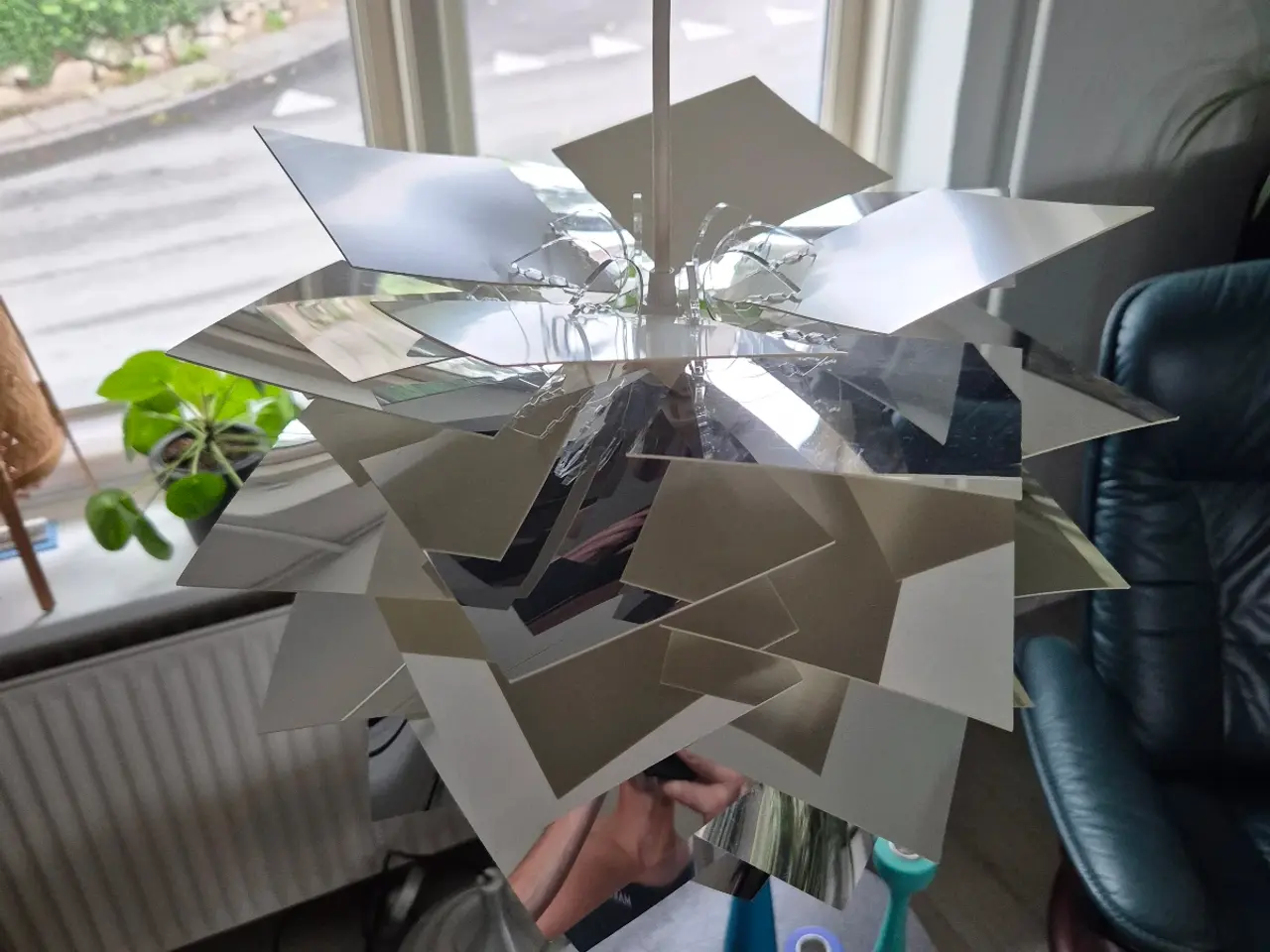 Billede 7 - DYBERG-LARSEN Illumin Pendel Ø 35 cm - Spejl plade