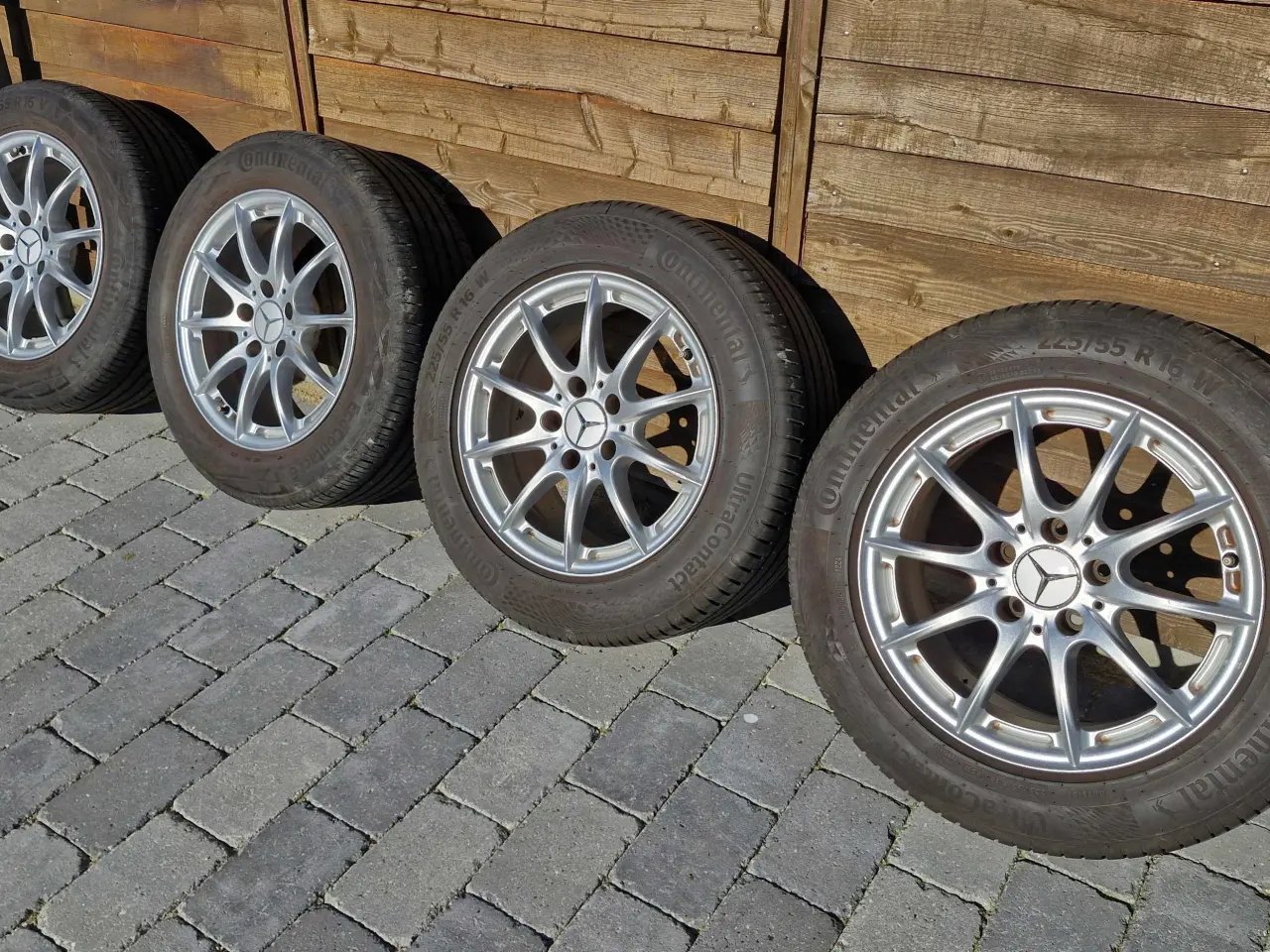 Billede 1 - Originale Mercedes fælge med