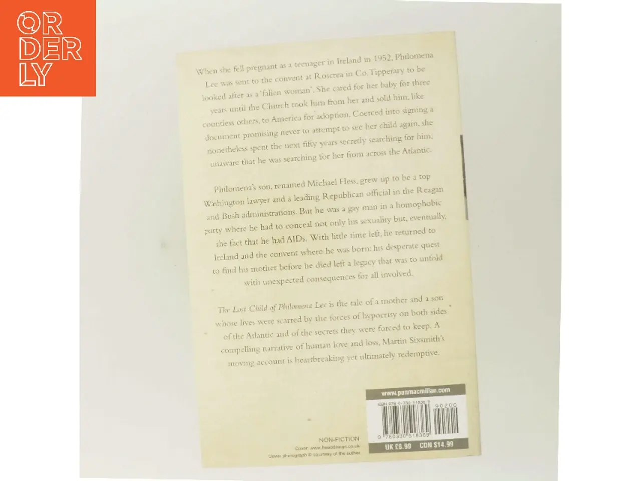 Billede 3 - The Lost Child of Philomena Lee af Martin Sixsmith (Bog)