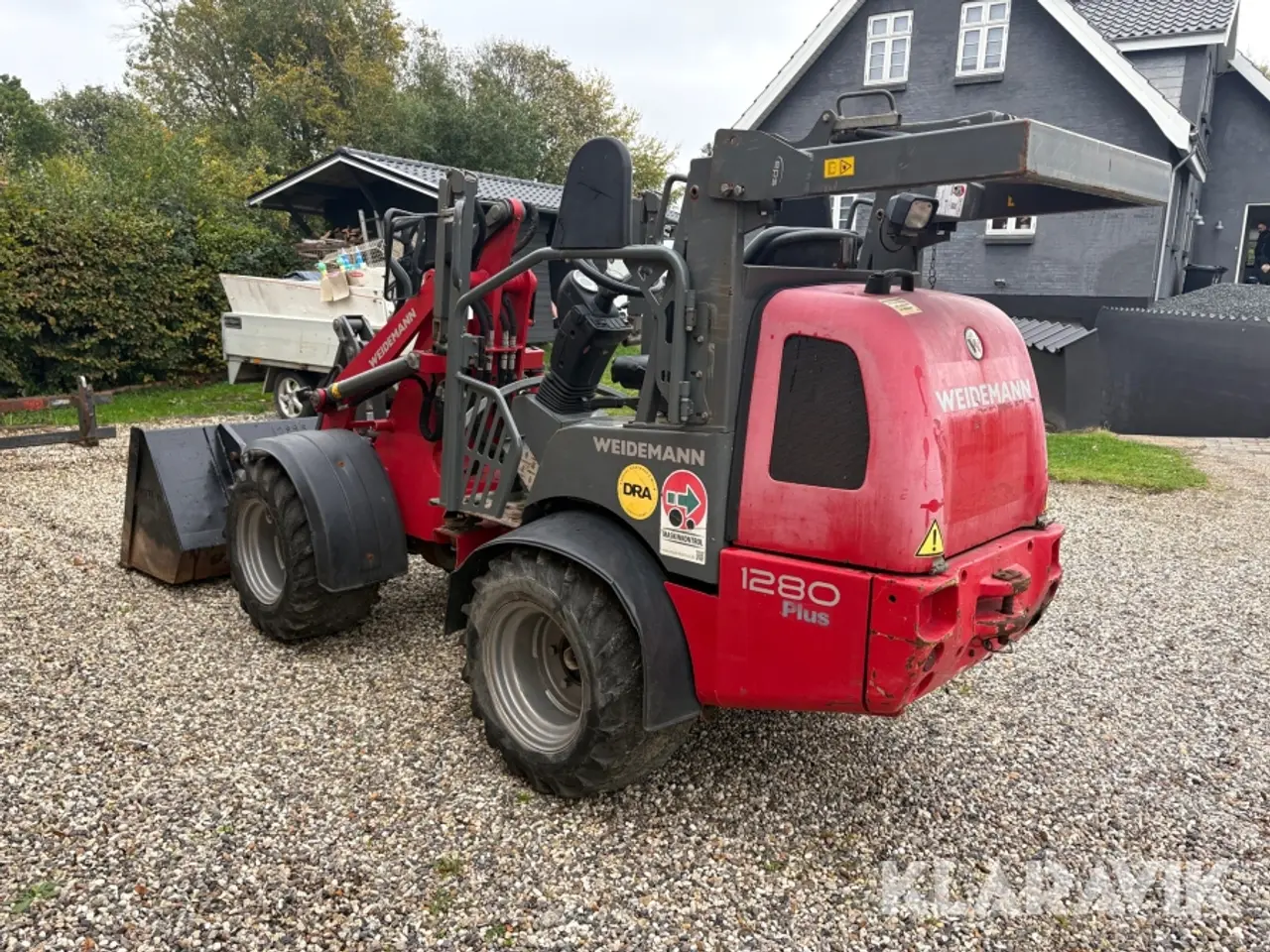 Billede 5 - Minilæsser Weidemann 1280Plus med tilbehør