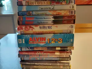 Diverse dvd film