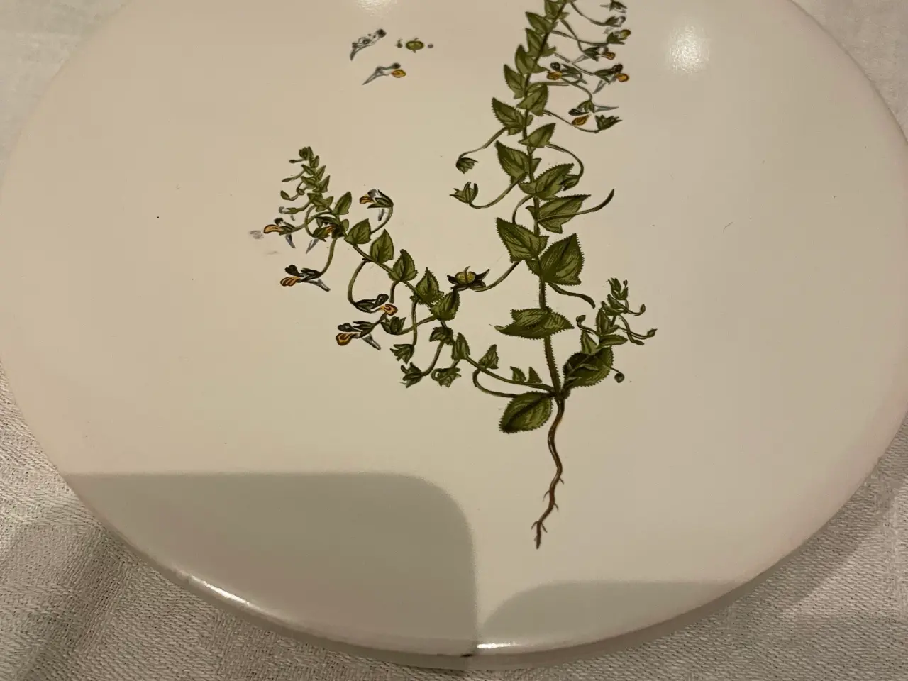 Billede 2 - 7 stk Flora Danica platter