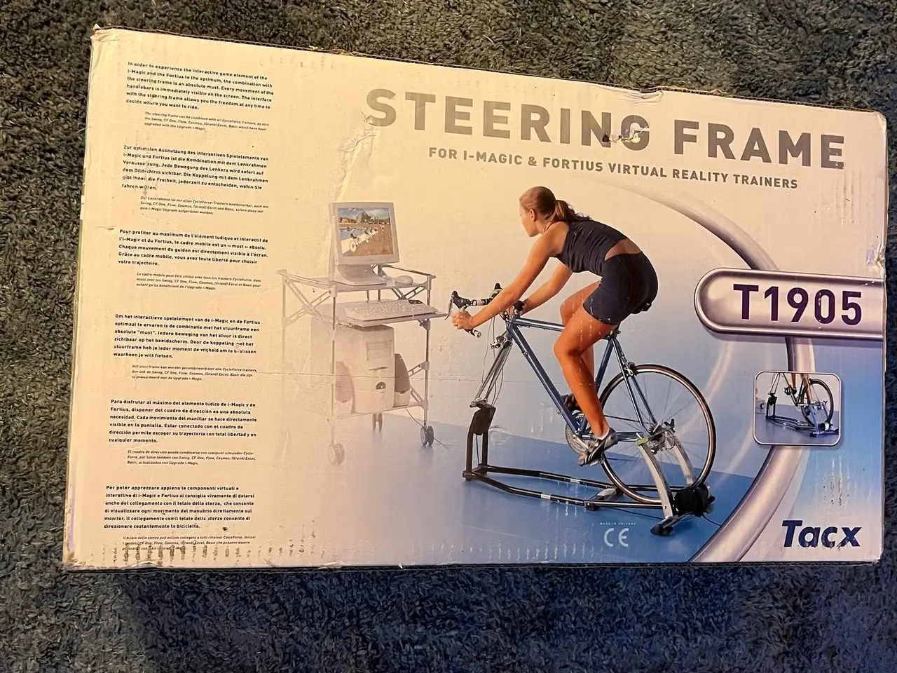 Billede 1 - TACX  T1905 VR STEERING FRAME - helt "ny"