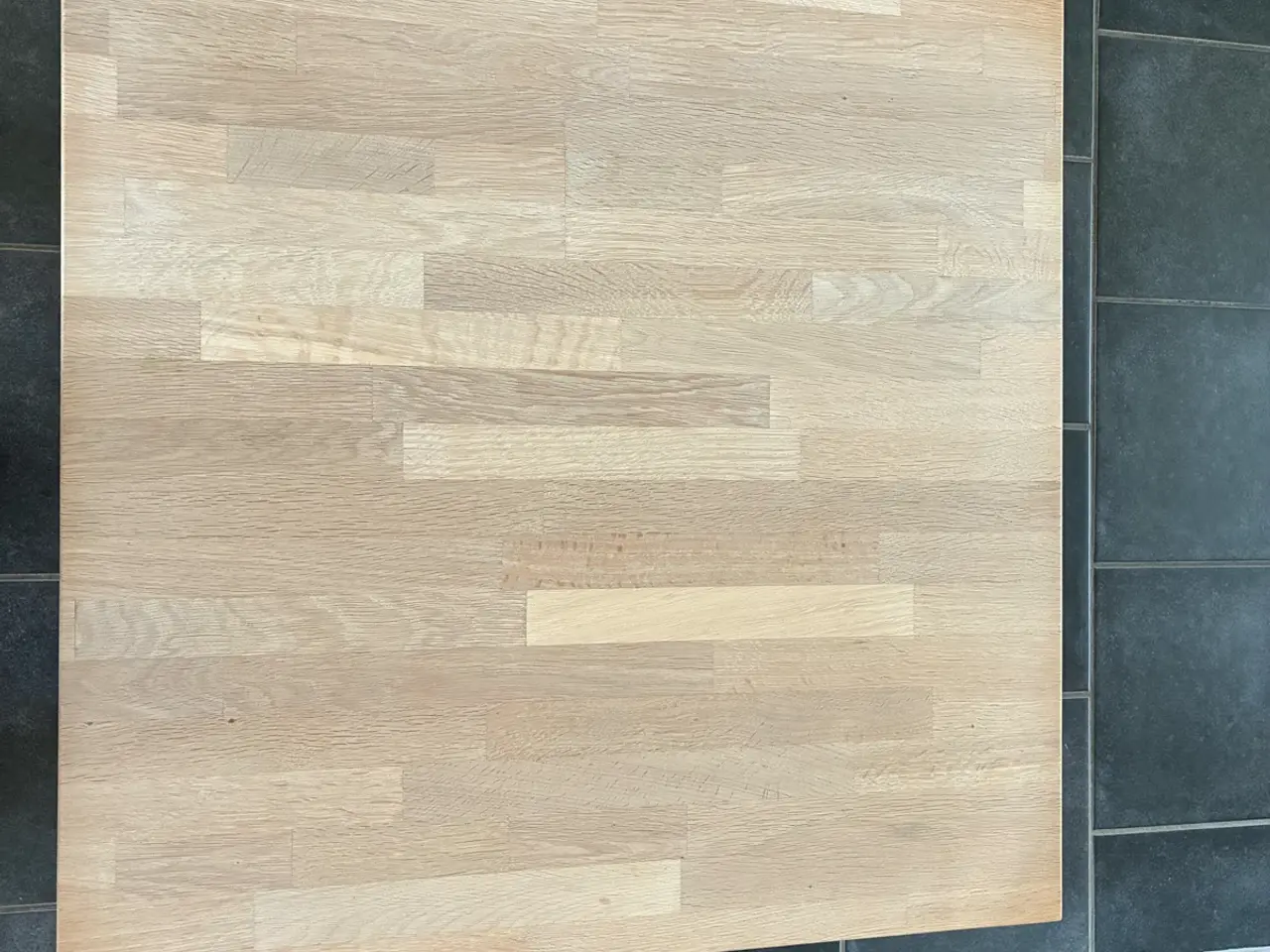 Billede 2 - Sofa bord i sæbebehandlet egetræ