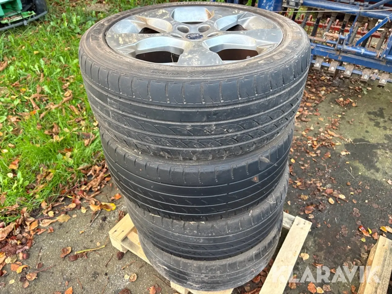 Billede 2 - Dæk med fælg Ford 235/45 R18, 4 Styk