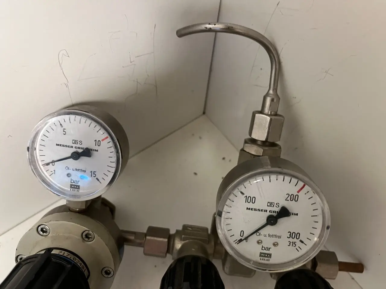Billede 7 - Messer Griesheim Oxygen Regulator Dual-Stage WIKA