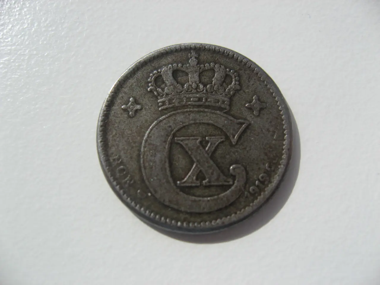 Billede 1 - Flot 2 øre 1919 Jern, den gode, 