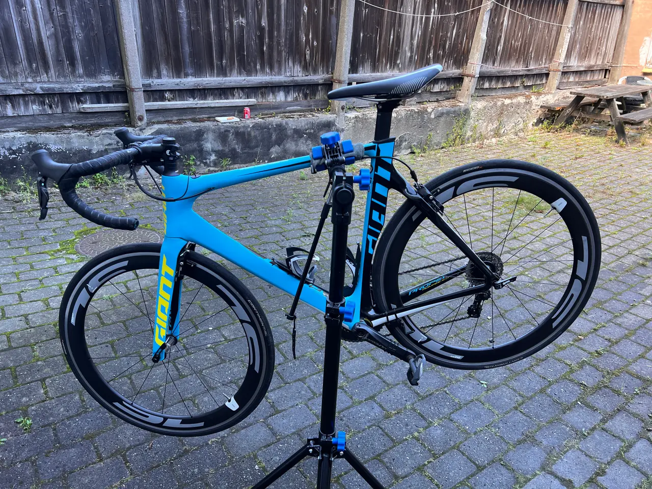 Billede 2 - Giant racercykel 56 cm 28"/700c blå/sort unisex