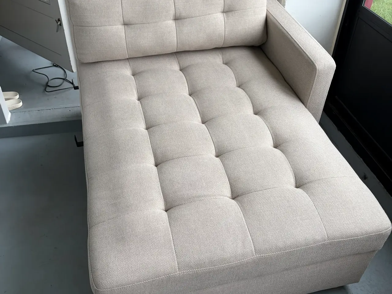Billede 1 - Sovesofa med chaiselong