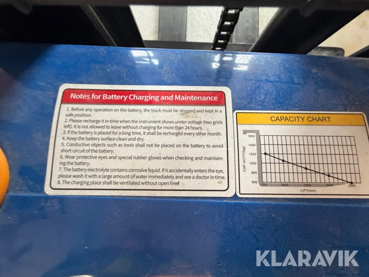Billede 12 - Elektrisk pallestabler SolidHub HE-120/3 / CDD12J