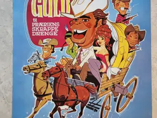 Original filmplakat - Guld til præriens skrappe dr