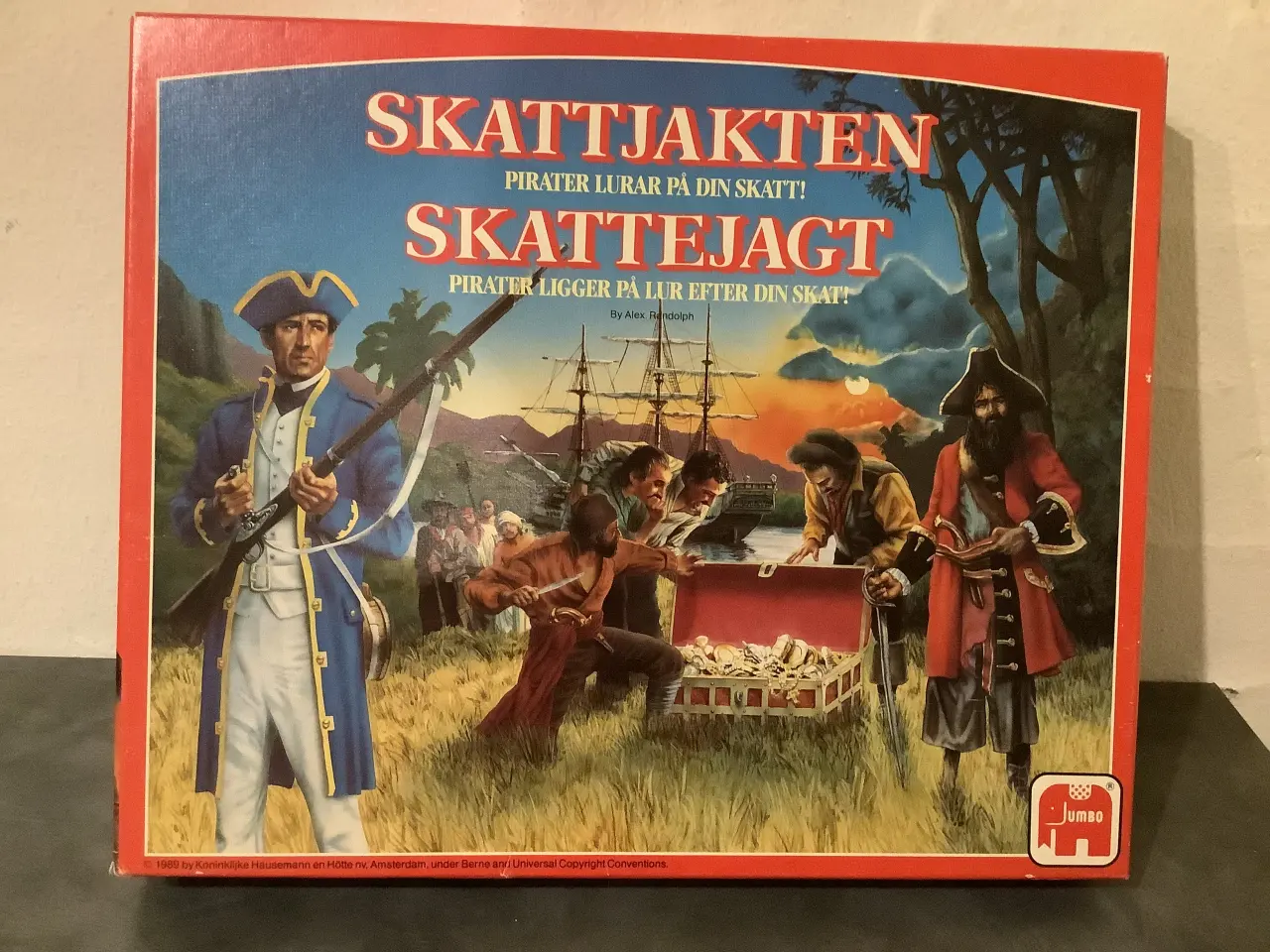 Billede 1 - Skattejagt bræt spil med pirater