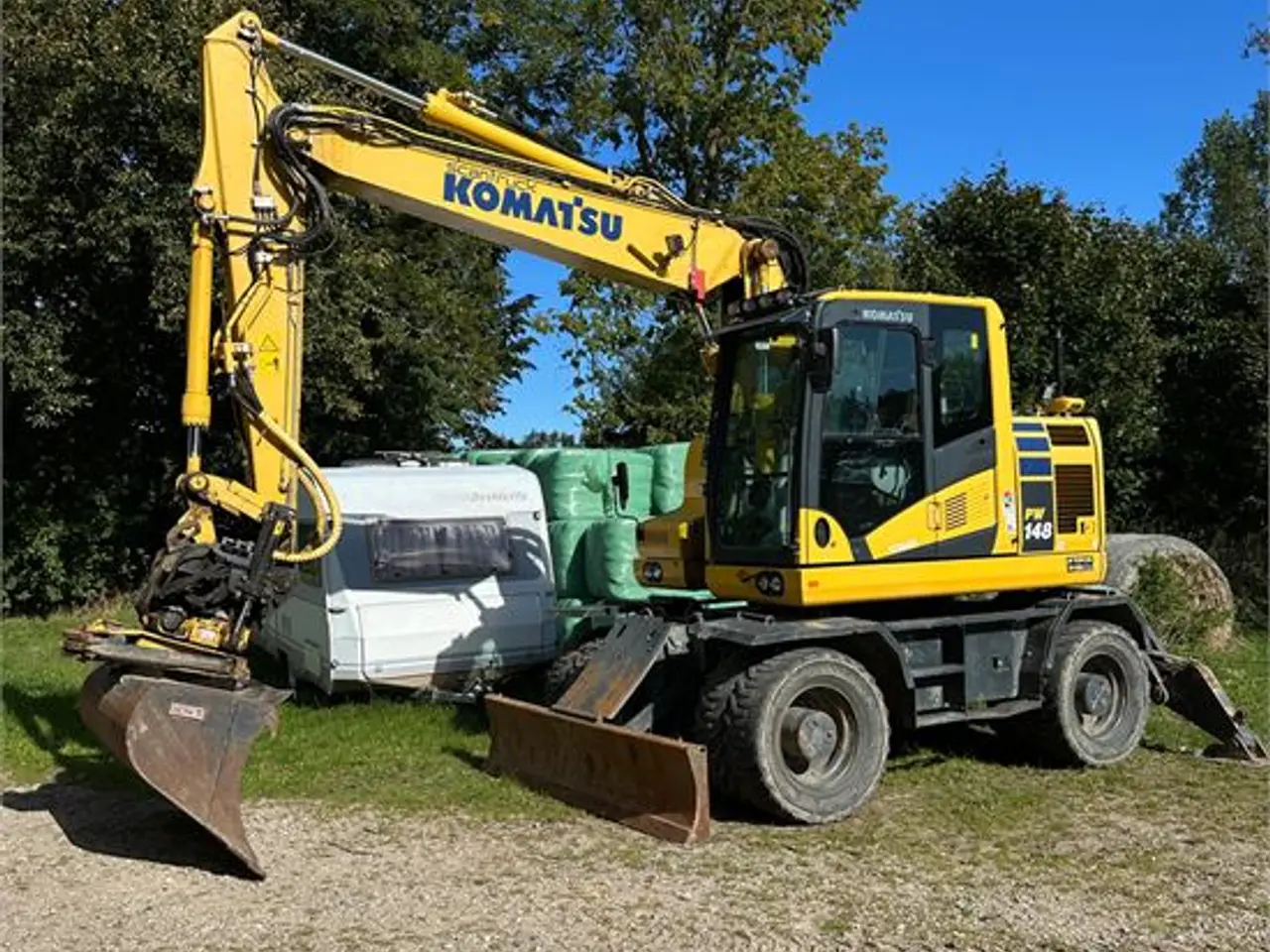 Billede 5 - Komatsu PW148-11 - 15 ton - Engcon Rotortilt