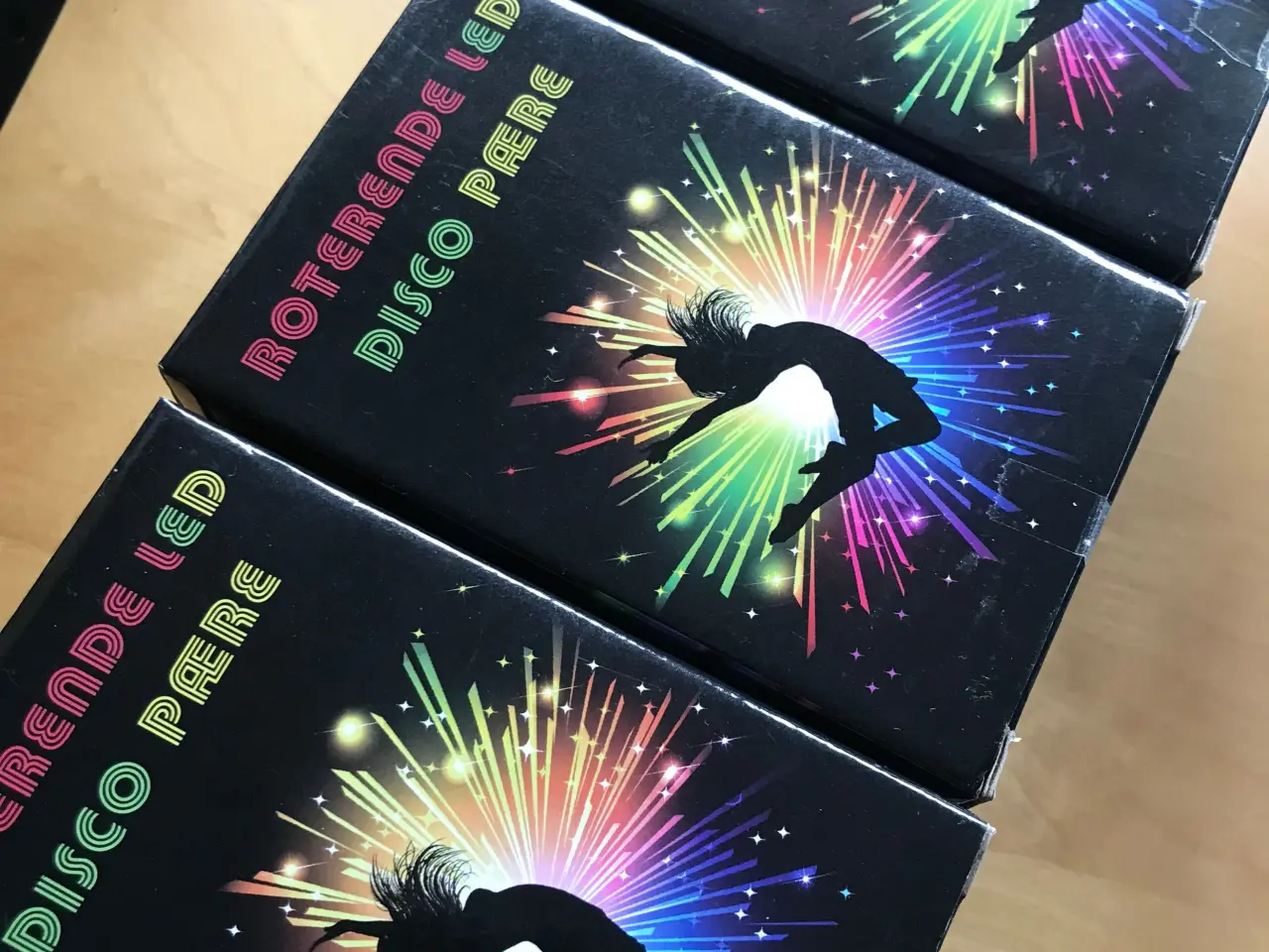 Billede 1 - Nye led discopærer, 3 stk