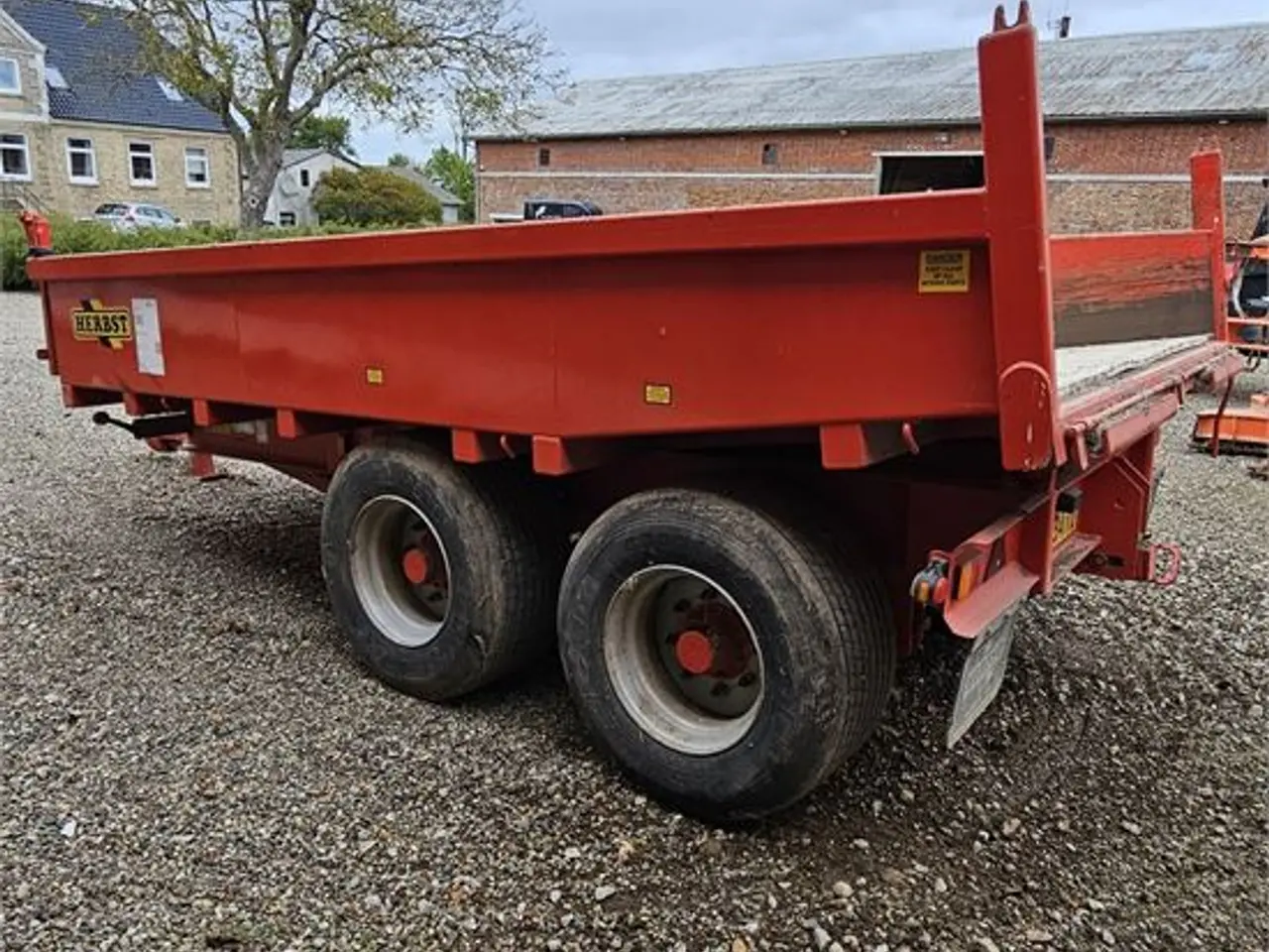 Billede 6 - Herbst 10 T Tandem Tiptrailer - Kapacitet / Capacity 10 ton
