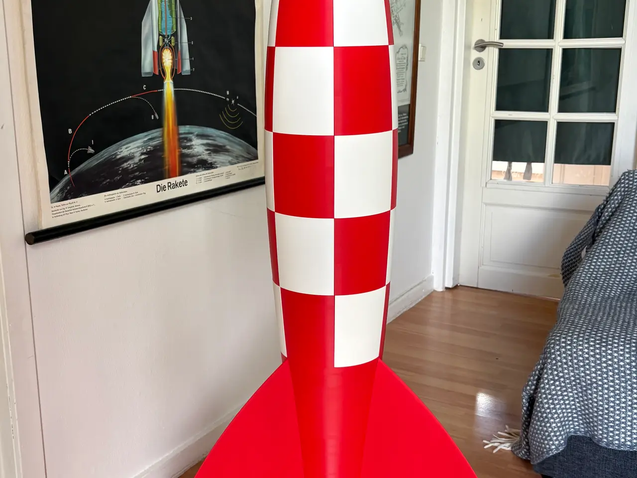 Billede 3 - Tintin raket 1,5 meter