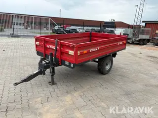 Entreprenørvogn Metal-Fach T736A / 1500 kg
