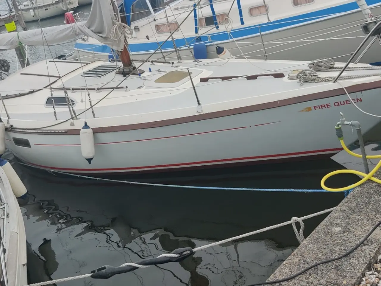 Billede 9 - Nedsat pris. 31 fods sejlbåd med elmotor