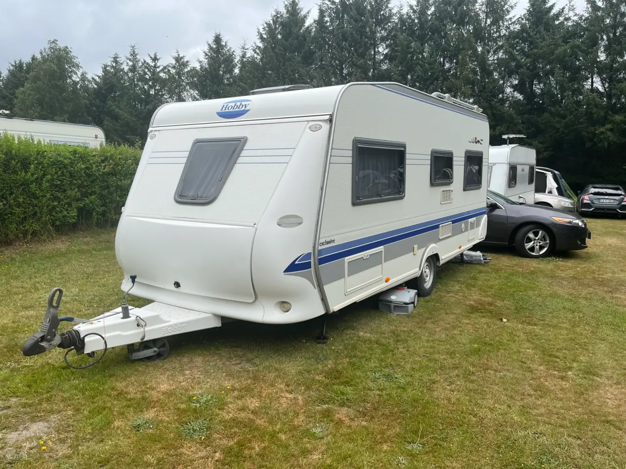 Billede 1 - Hobby 495  Exclusive med fortelt 