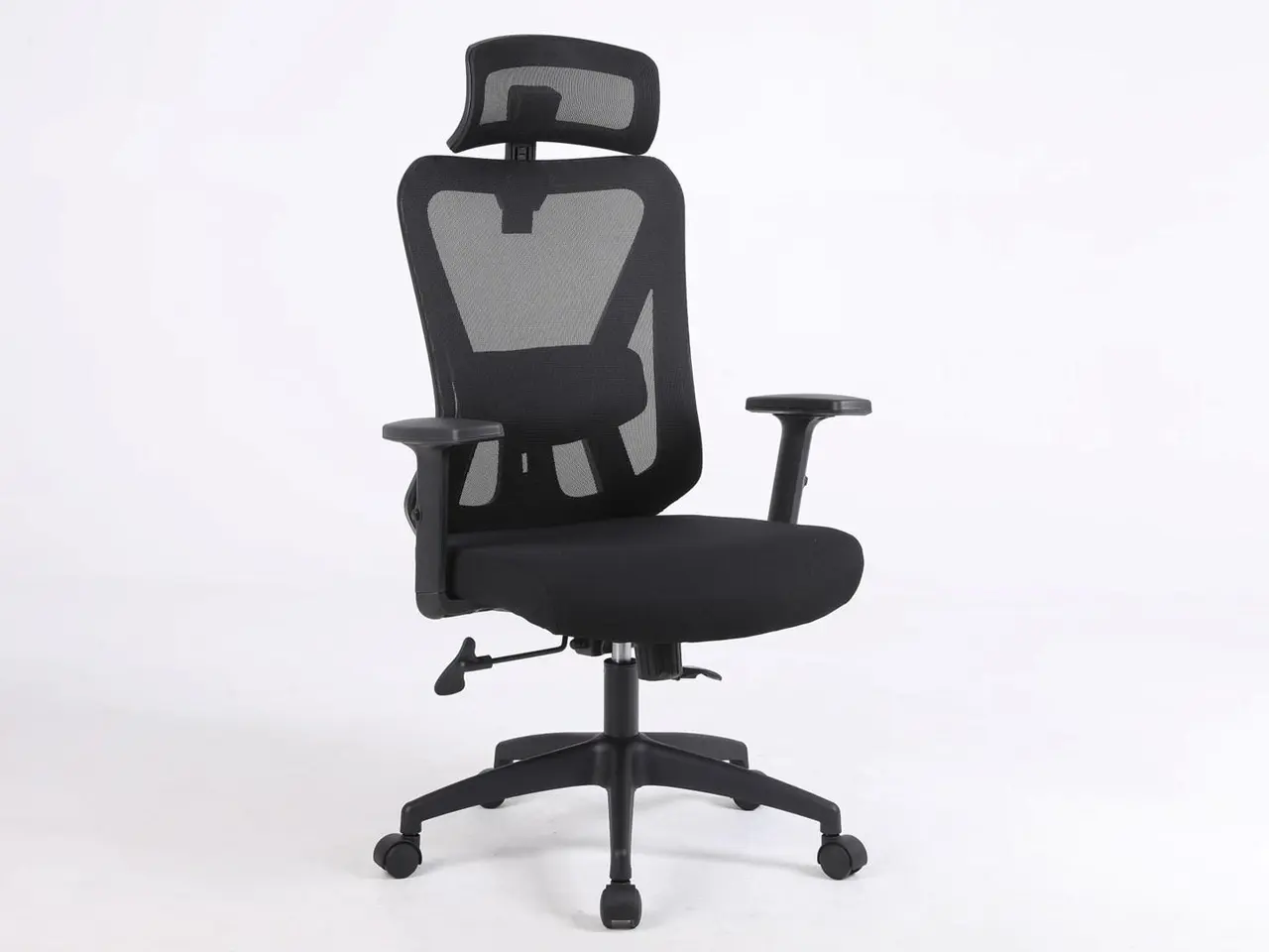 Billede 11 - Activejet T5 ergonomisk kontorstol - sort mesh, justerbar