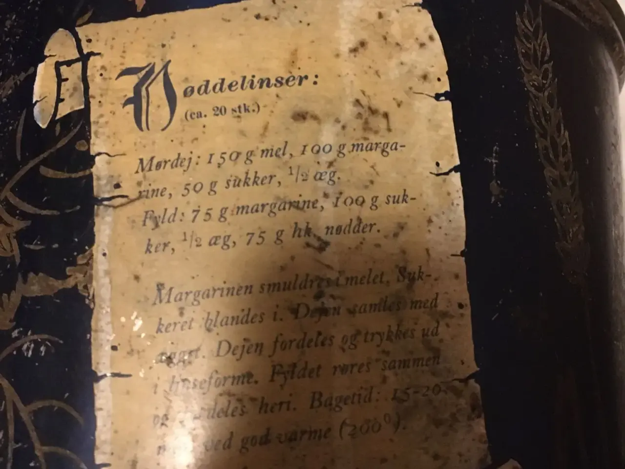 Billede 4 - Gammel kagedåse
