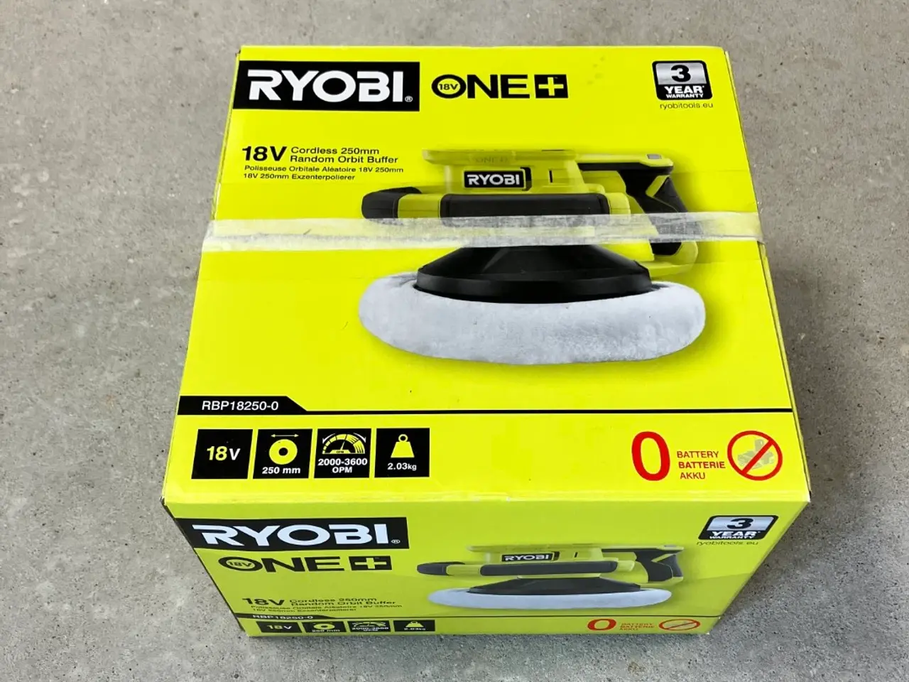 Billede 1 - Ryobi akku polermaskine RBP18250