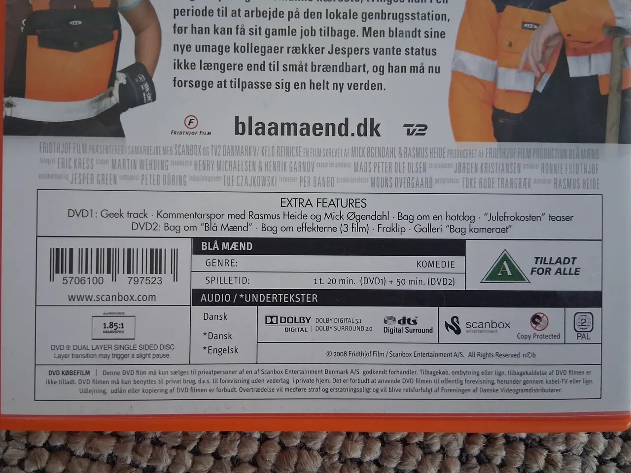 Billede 3 - Blå mænd dobbelt dvd