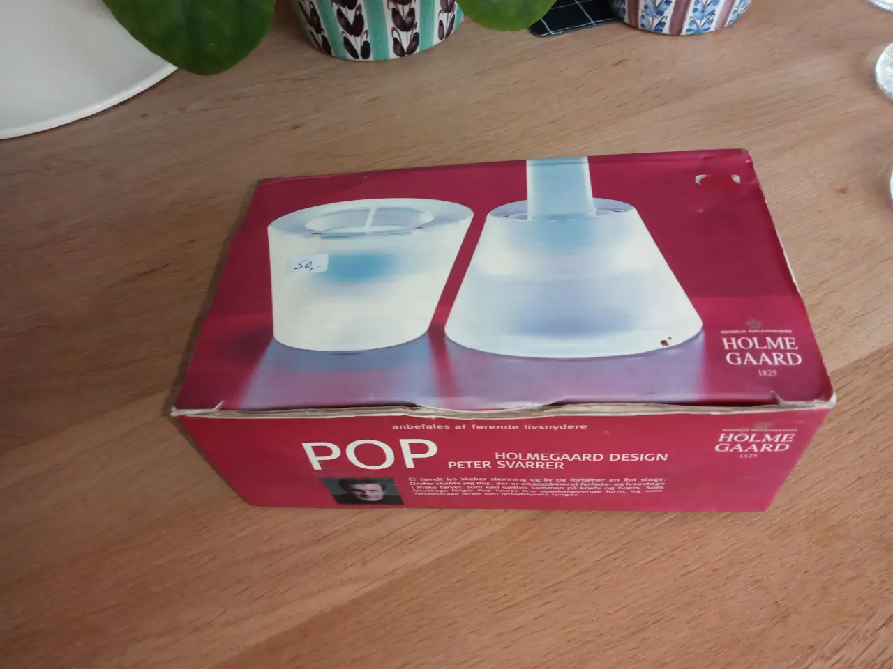 Billede 1 - POP - lysestager i orig. æske
