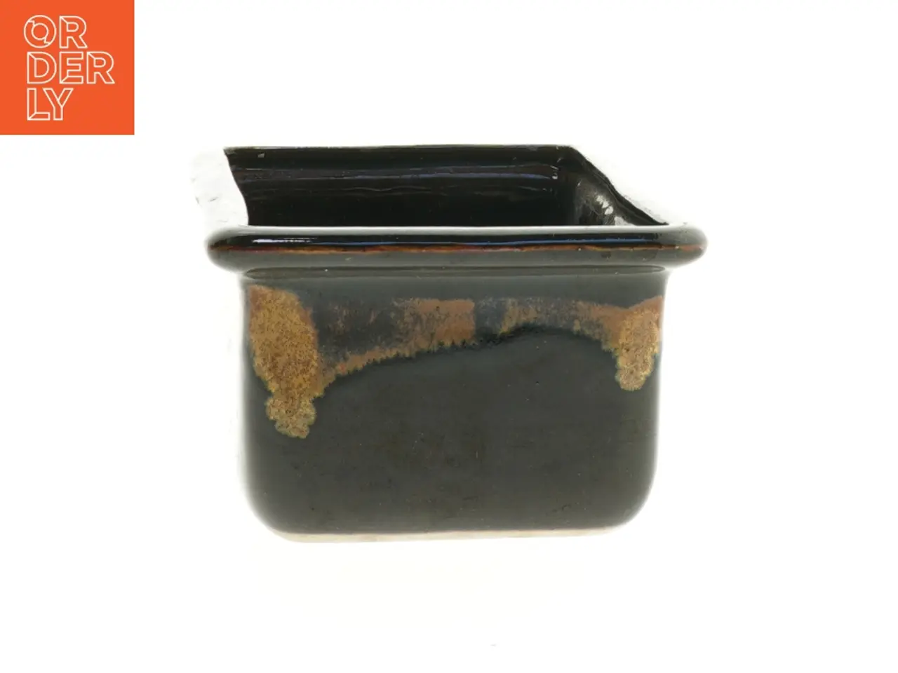 Billede 2 - Sort keramikfad (str. 18x12 cm)