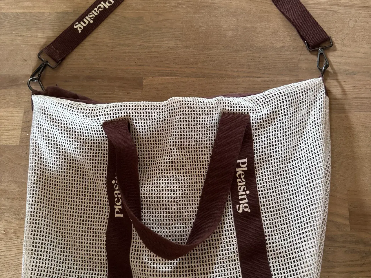 Billede 1 - Taske “Pleasing bag” Harry Styles,  brun og canvas