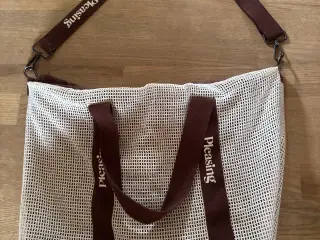 Taske “Pleasing bag” Harry Styles, brun og canvas