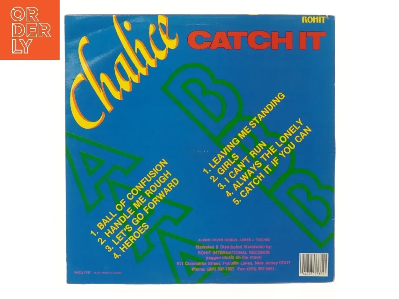 Billede 3 - Chalice Catch It LP album fra Rohit