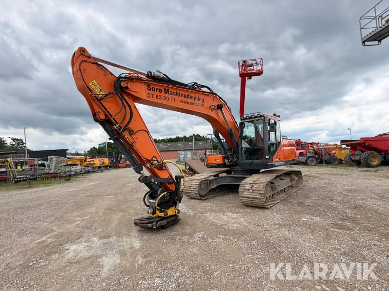 Billede 1 - Gravemaskine Doosan DX225LC-5 Engcon Rotortilt